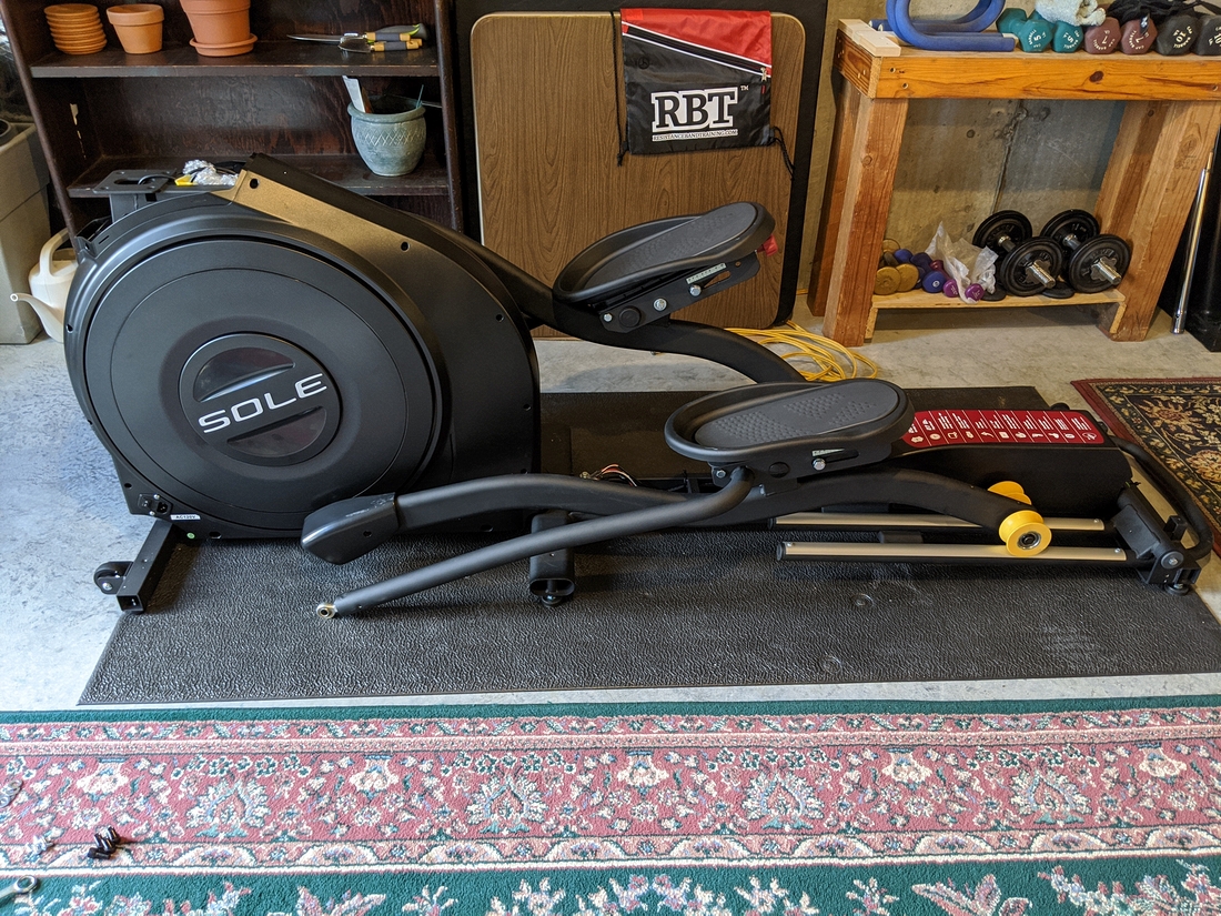 Sole E95 Elliptical Assembly